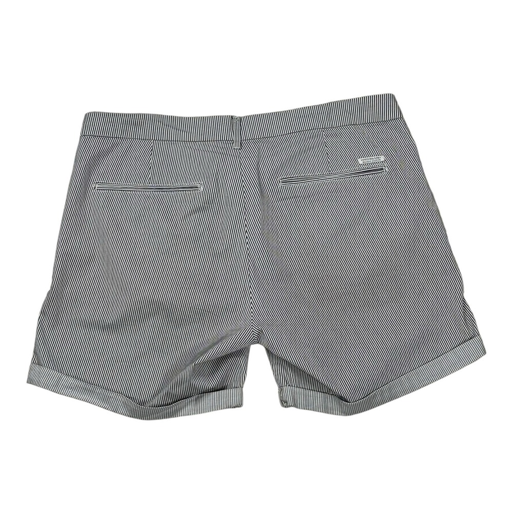 Scotch & Soda Maison Scotch Size 29 Grey/White Striped Bermuda Shorts - Picture 3 of 16